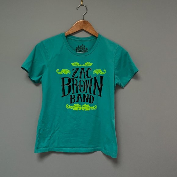 Zac Brown Band Concert Tee 2013 Lucy Justice Goods Size XL - Picture 5 of 6